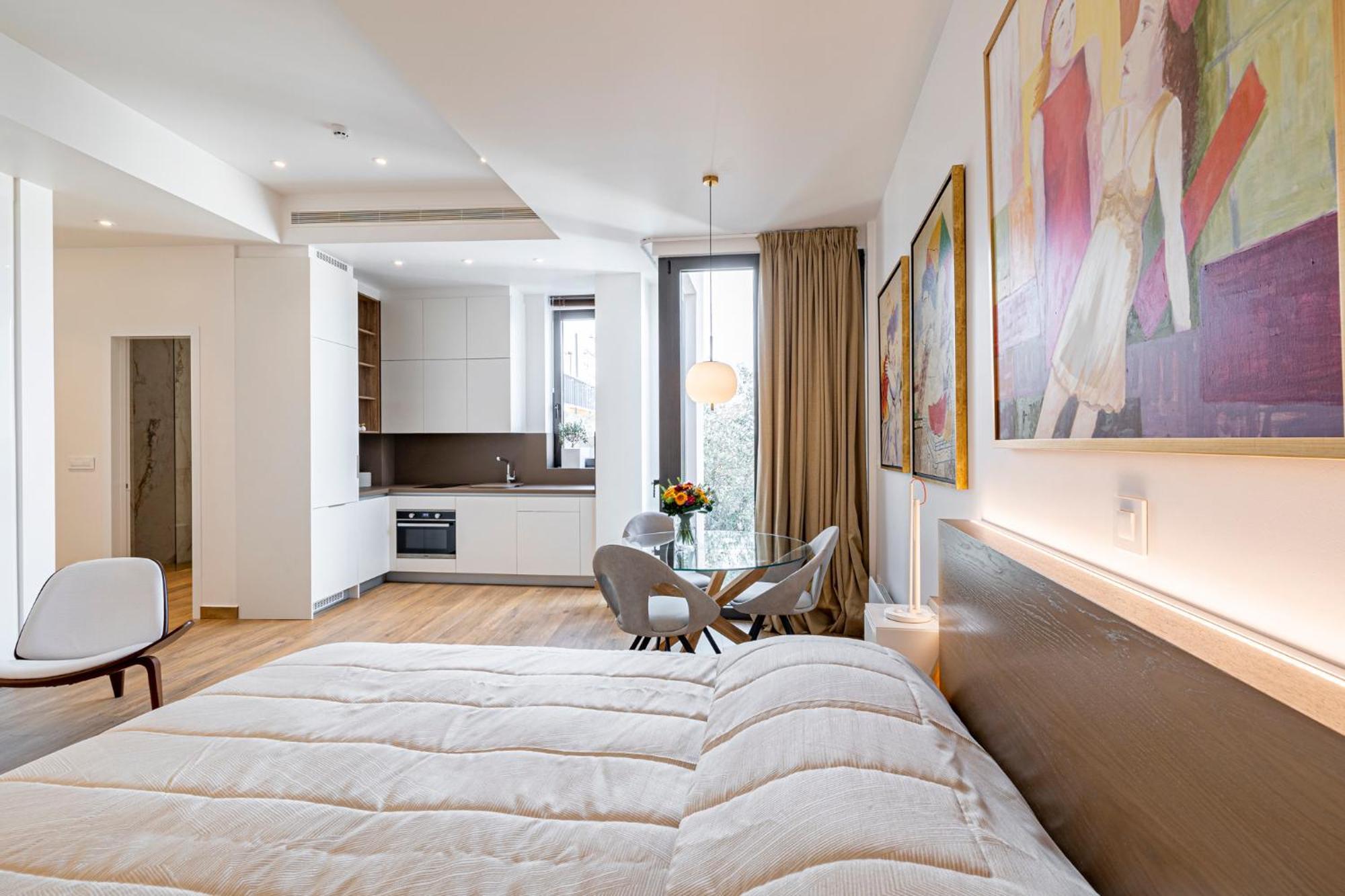Art-W Executive Apartments Athena Bagian luar foto