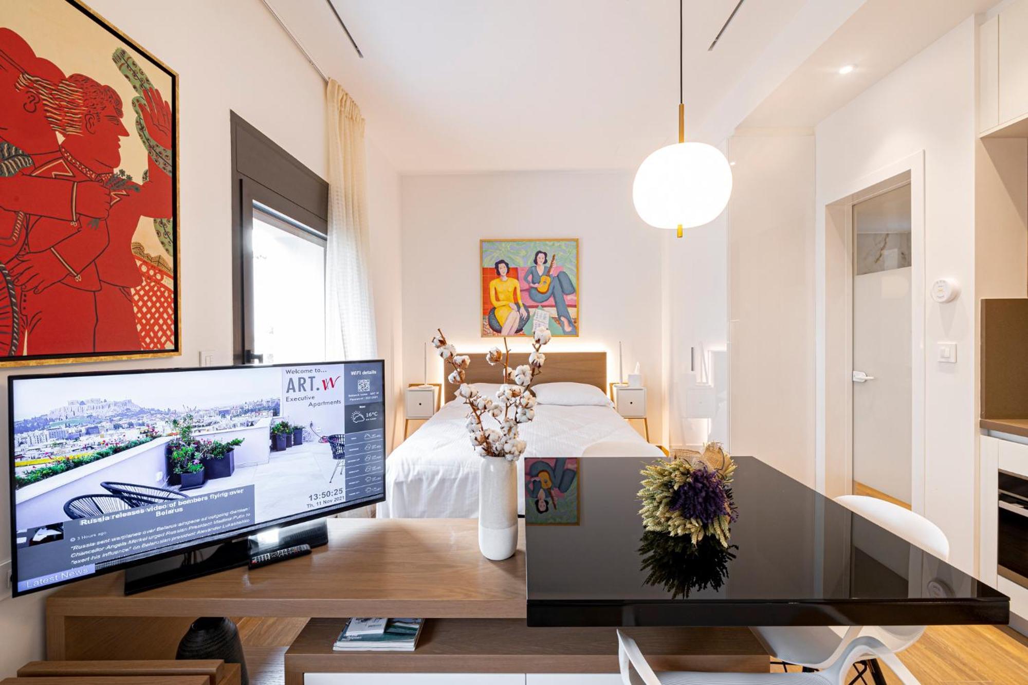 Art-W Executive Apartments Athena Bagian luar foto